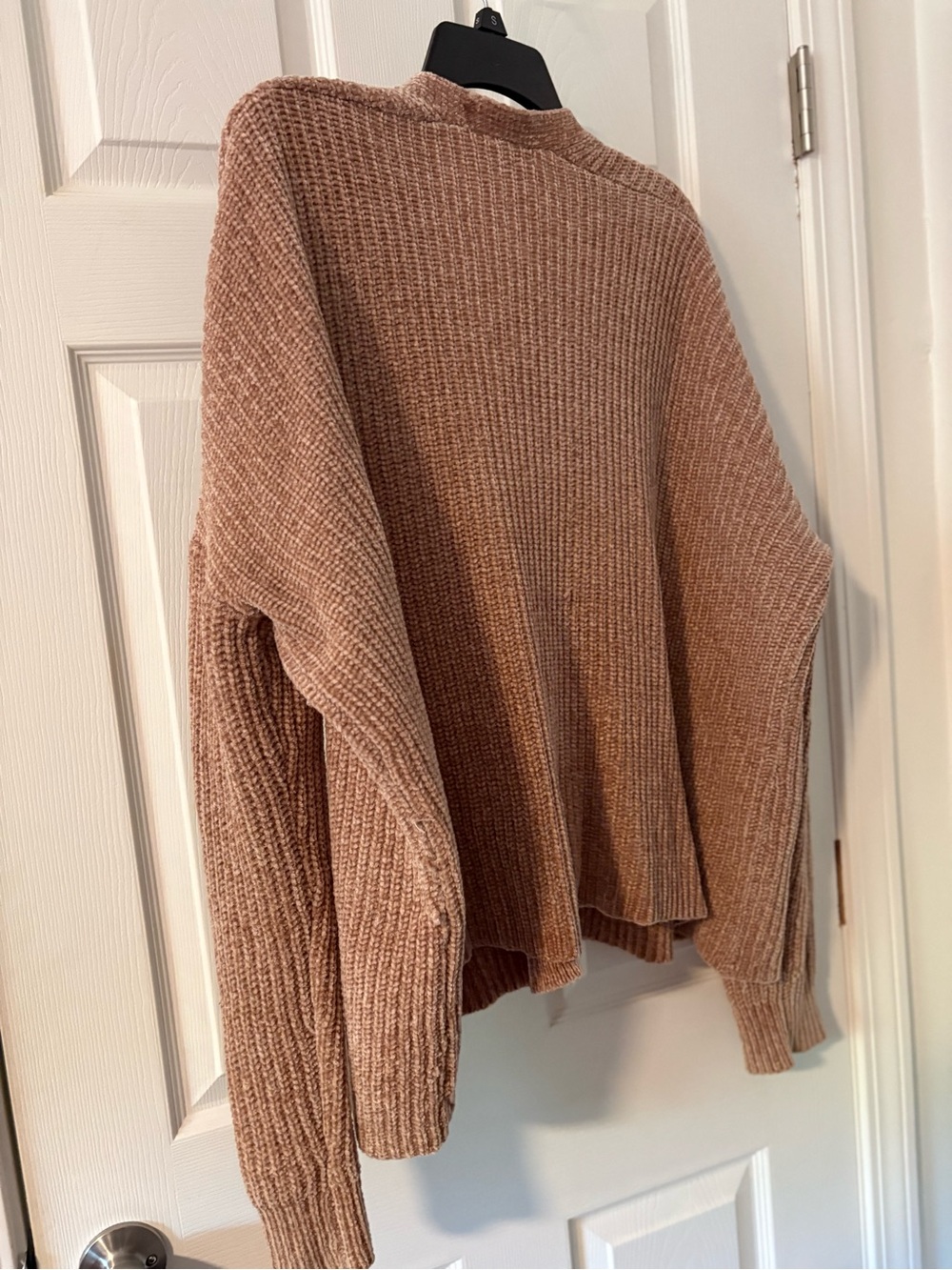 Staccato Open-Front Cardigan in Dusty Taupe - Picture 3 of 4